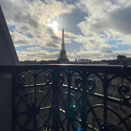 The Eiffel Tower Room Parijs Buitenkant foto
