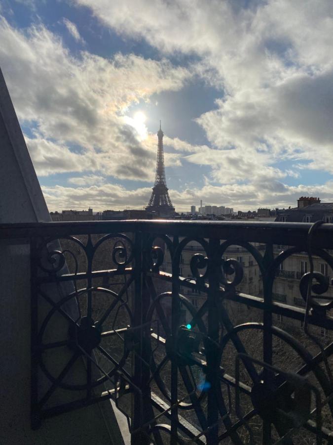 The Eiffel Tower Room Parijs Buitenkant foto