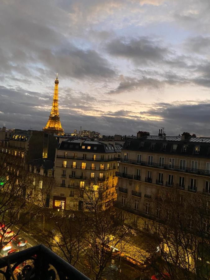 The Eiffel Tower Room Parijs Buitenkant foto