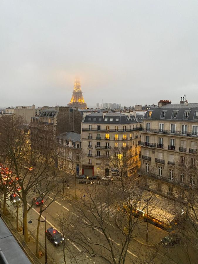 The Eiffel Tower Room Parijs Buitenkant foto